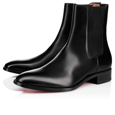 Botas Samson Christian Louboutin Hombre - Negros - 1151073BK01